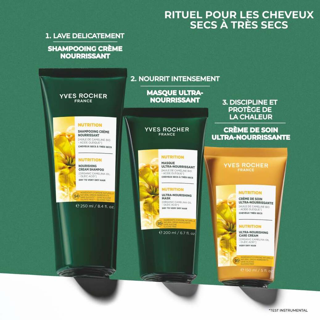 Shampooing Crème Ultra-Nourrissant Sans Sulfate