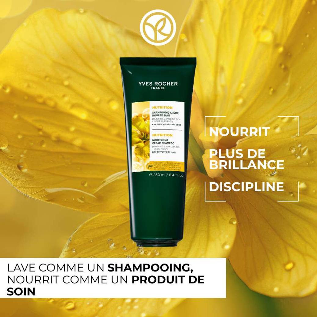 Shampooing Crème Ultra-Nourrissant Sans Sulfate