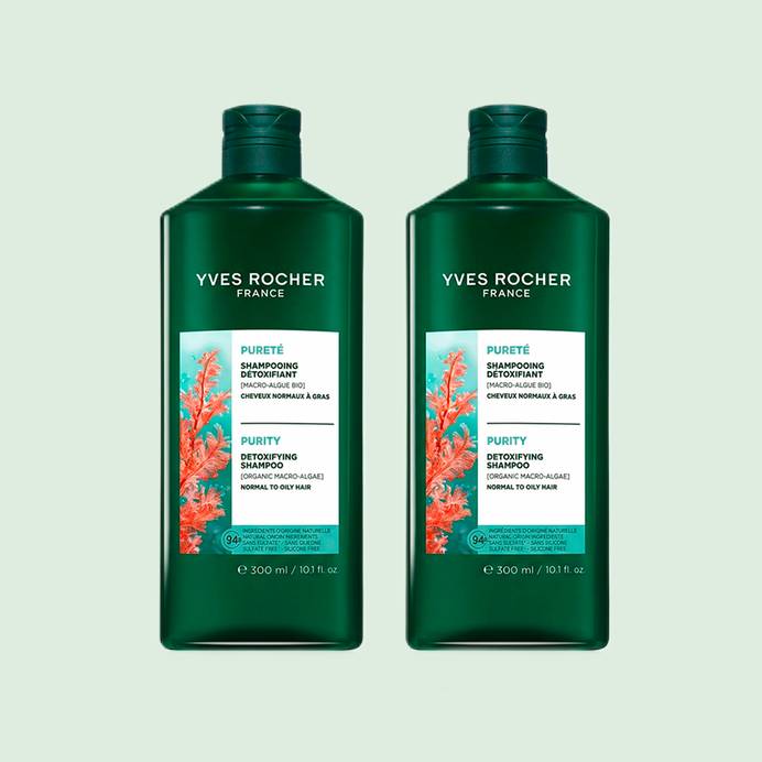 Lot de 2 Shampooings - Détoxifiant
