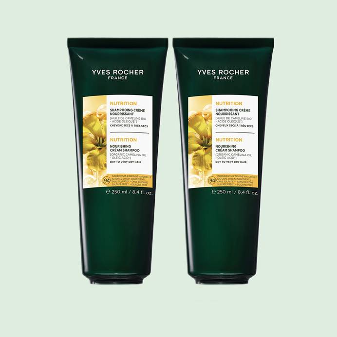 Lot de 2 Shampooings Crème - Nutrition