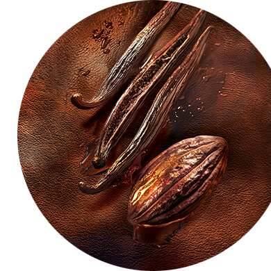 Vanilla, Cocoa, Coffee